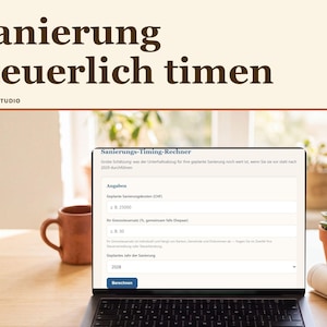 Eigenmietwert-Sanierungsplaner Schweiz 2026 PDF Deutsch | Checkliste Rechner Sanierung Hypothek Reform 2029 Bild 1