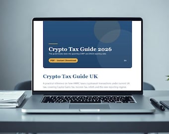 Leitfaden zur Kryptobesteuerung in Großbritannien | Umfassendes digitales Handbuch für Kryptowährungsinvestoren und -händler