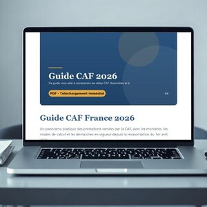 Guide Complet CAF France | Allocations Familiales | PDF Téléchargeable image 1