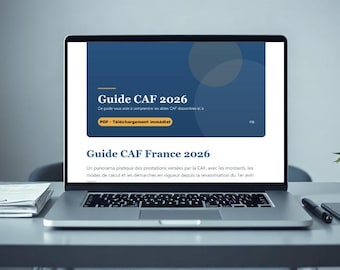 Guide Complet CAF France | Allocations Familiales | PDF Téléchargeable