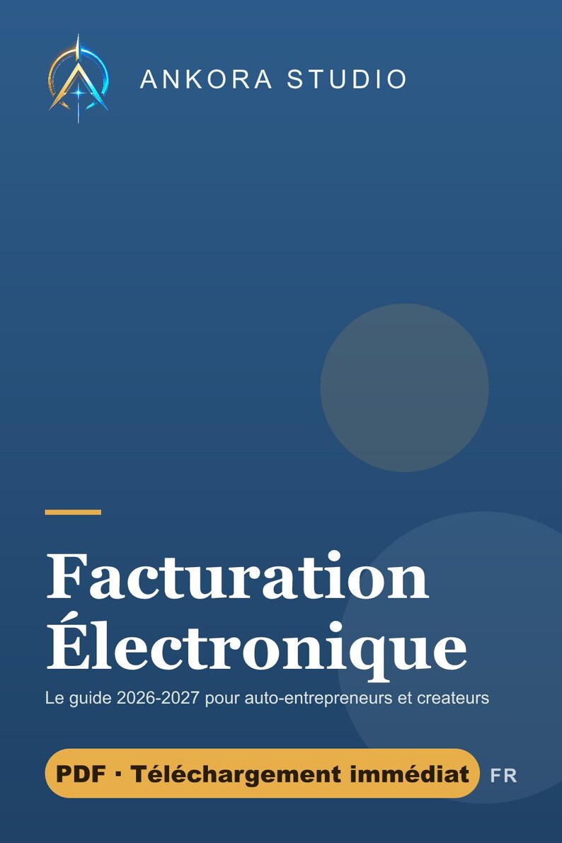 Facturation Électronique 2026-2027 PDF Français | Auto-Entrepreneur Guide TVA Réforme Sanctions image 1