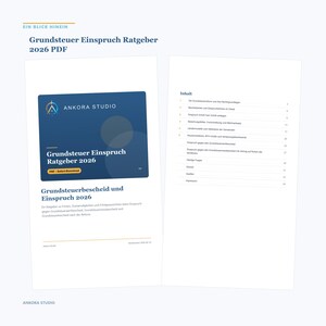 Grundsteuer Einspruch Ratgeber 2026 PDF | Widerspruch Frist Muster Guide Deutsch image 2