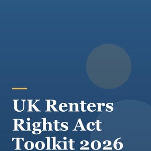UK Renters Rights Act Toolkit 2026 PDF | Section 21 Tenant Checklist | Eviction Templates image 1