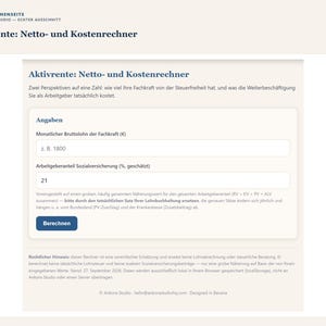 Aktivrente Arbeitgeber-Kit 2026 PDF Deutsch | Checkliste Musterschreiben Rechner Weiterbeschäftigung Rentner image 4