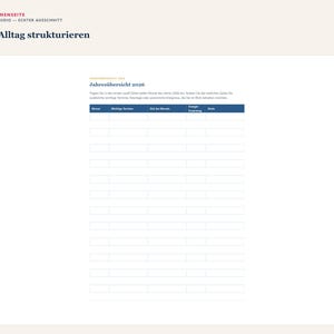 ADHS Planer 2026 PDF | Digital Planer Neurodivergent Deutsch | E-Ink Tablet image 4
