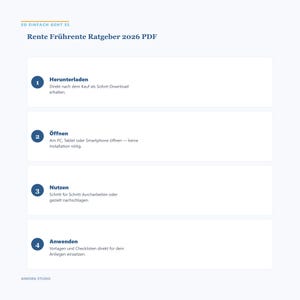 2026 German Early Retirement Guide | Pension Calculator, Benefits (PDF Download) image 5