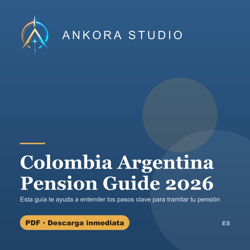 Guía Pensioenen Colombia Argentinië 2026 | Colpensiones ANSES Jubilación afbeelding 2