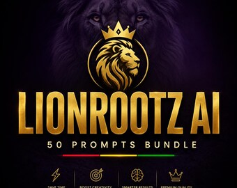 50 AI Prompts Bundle: Suno Music, Midjourney Art, Etsy SEO, YouTube Scripts (Digital Download)