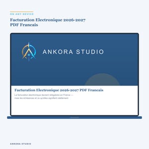 Facturation Électronique 2026-2027 PDF Français | Auto-Entrepreneur Guide TVA Réforme Sanctions image 4