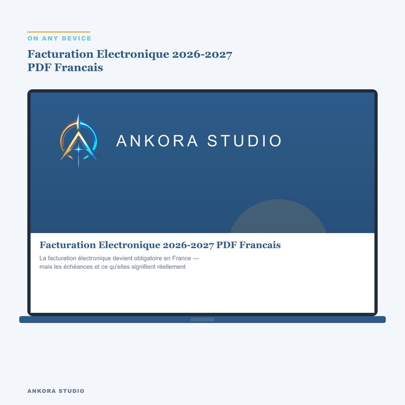 Facturation Électronique 2026-2027 PDF Français | Auto-Entrepreneur Guide TVA Réforme Sanctions image 4