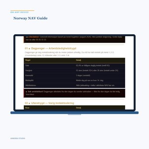 Norway NAV Guide | Komplett Håndbok for Sosiale Ytelser | PDF Digitalbok image 4