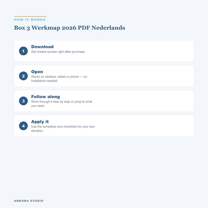 Box 3 Werkmap 2026 PDF Nederlands | Tegenbewijsregeling Rekentool Werkelijk Rendement Belasting image 5