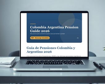 Guía Pensiones Colombia Argentina 2026 | Colpensiones ANSES Jubilación