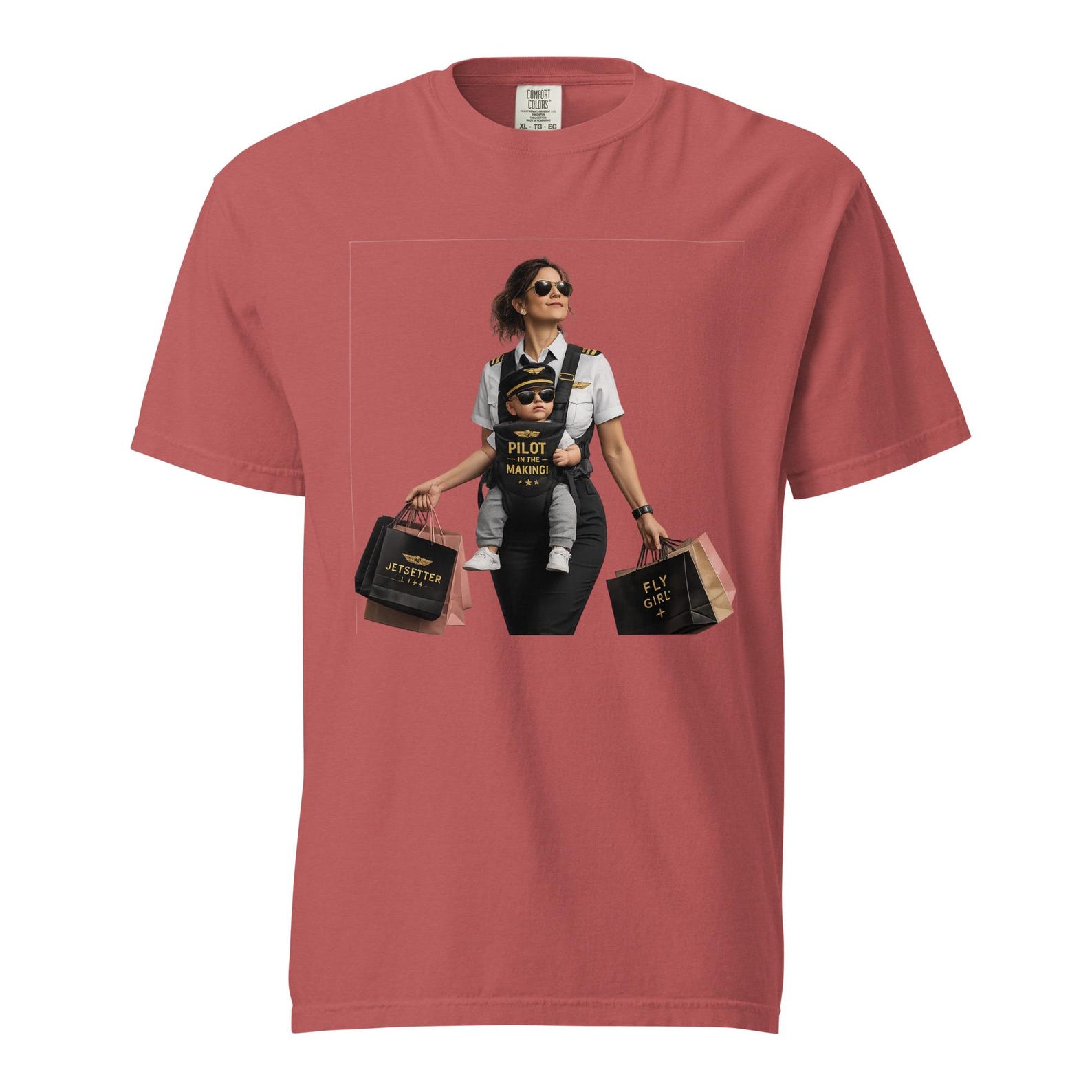 I’m a Pilot – Unisex Garment Dyed Aviation Humour T-Shirt