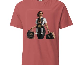 I'm a Pilot - Unisex garment-dyed heavyweight t-shirt