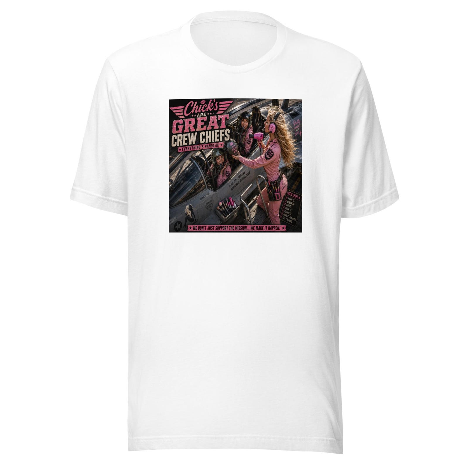 Girls Are Great Crew Chiefs Military T-Shirt