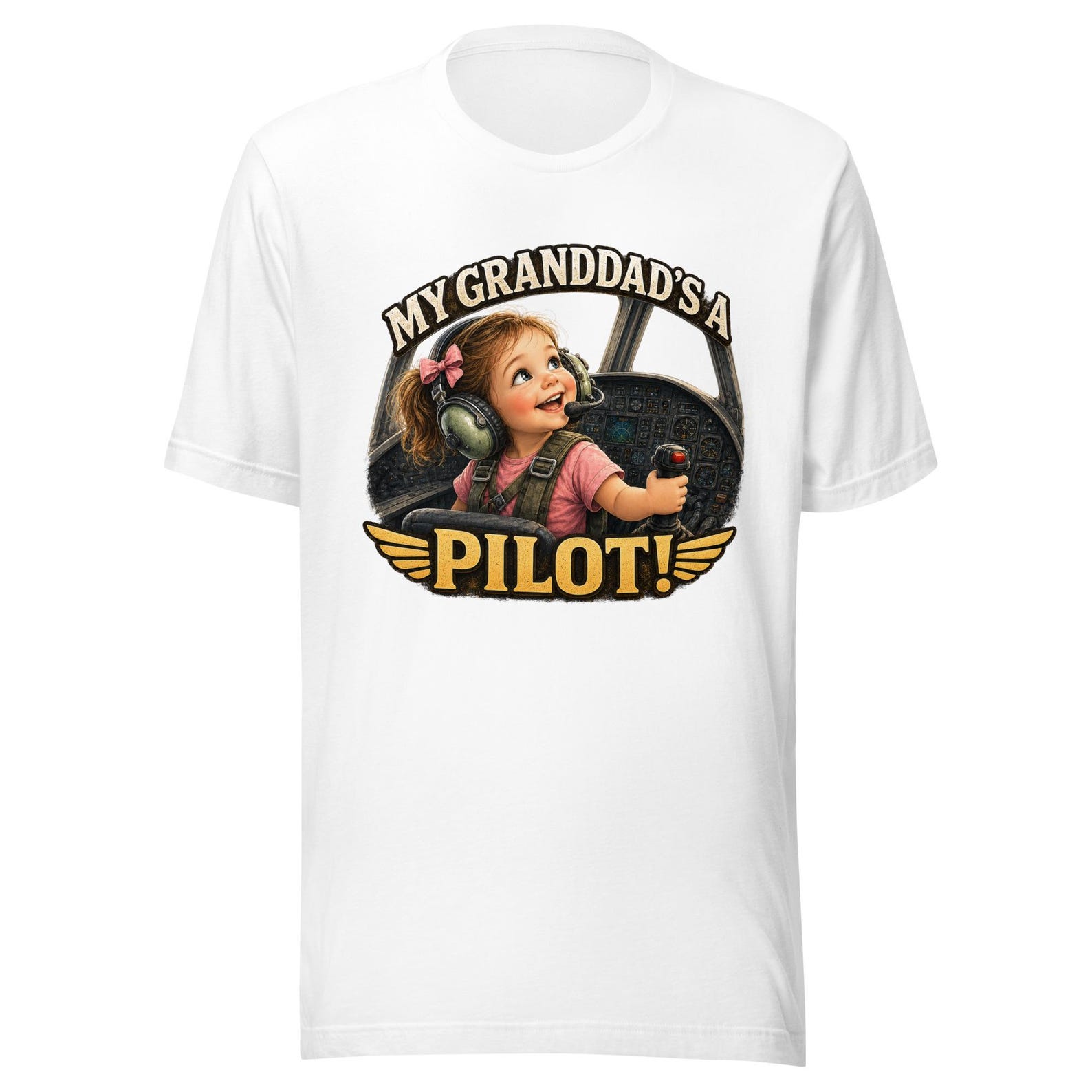 My Mum’s a Pilot Aviation Humour Unisex T-Shirt