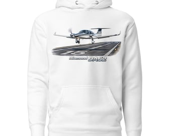 Diamond DA-62 - Pilot Gift - Aviation Gift - Gift for WOmen - Pilot Unisex Hoodie