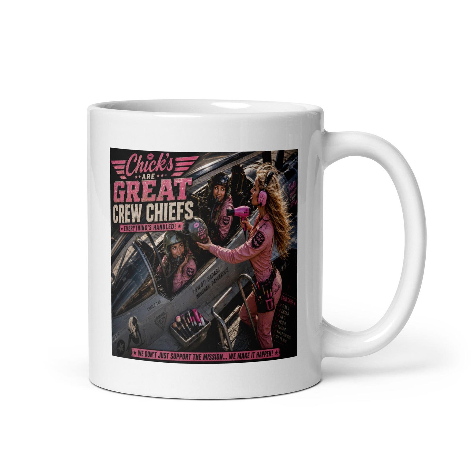 Charlie’s Crew Chiefs Airforce Military Coffee Cup
