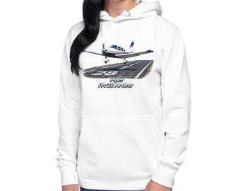Piper Archer PA-28 Pilot Gift - Gift for Men - Gift for Women - Aircraft Unisex Hoodie