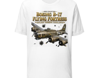 Boeing B-17 Flying Fortress - WWII Bomber - WWII Collection - Unisex t-shirt