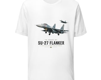 SU-27 Flanker T-Shirt - Pilot Gift - Military - Unisex t-shirt