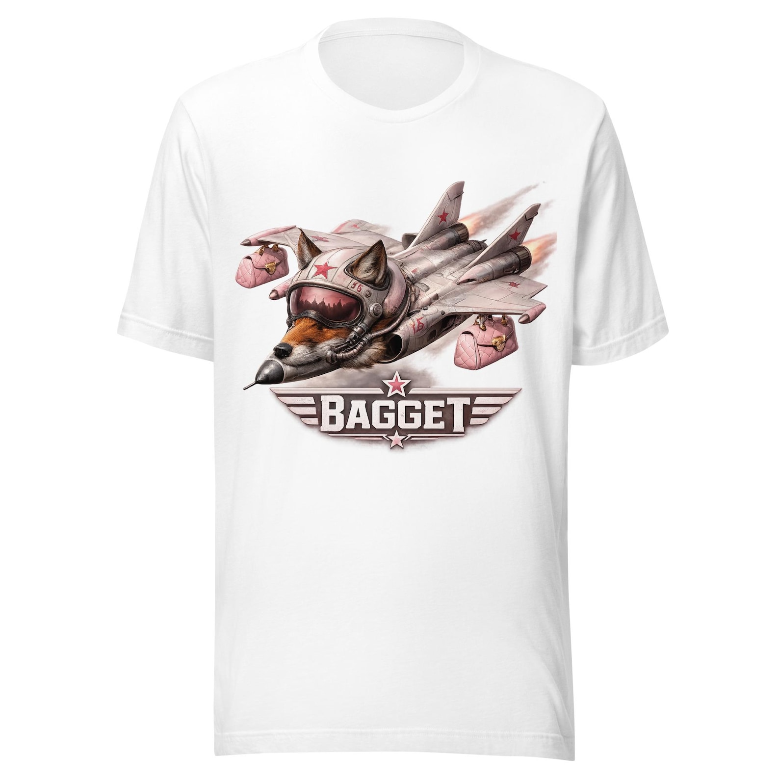 Bagget Aviation Parody Humour Unisex T-Shirt
