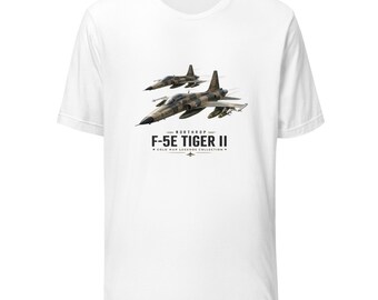 F-5 Tiger II -  Fighter Jet T-Shirt - Military Aircraft - Unisex t-shirt