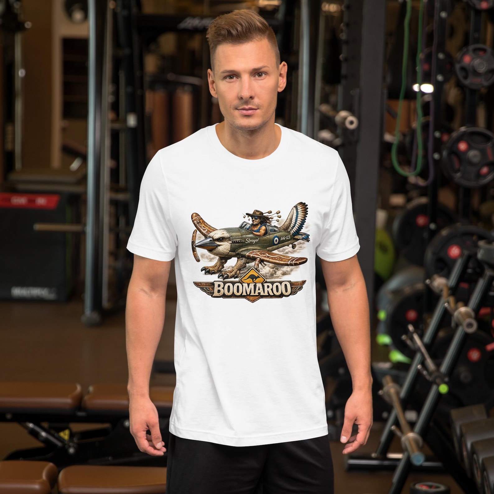 Boomaroo Humours Aircraft Parody Unisex T-Shirt