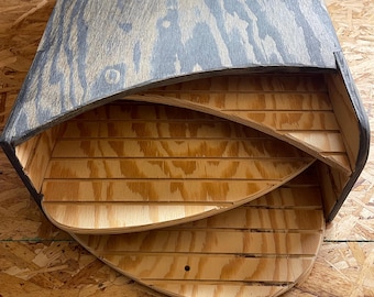 Large Bat House 3-Chamber Made By Kritter Kribs base model