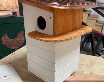 Squirrel House Kit – Made by Kritter Kribs – Easy Assembly, Weather-Resistant!