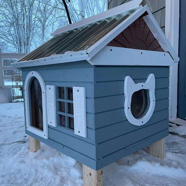 Kritter Kribs Cat House — Flat-Packed