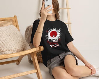 Japan World Cup 2026 T-Shirt | Rising Sun Grunge Soccer Fan Tee, Football Supporter Gift, Samurai Blue Shirt