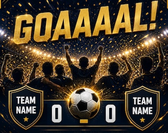 Football Fan Page Template Pack Vol.1, 10 Soccer Social Media Posts, Match Day Instagram Templates, Football Facebook Posts, Download PNG