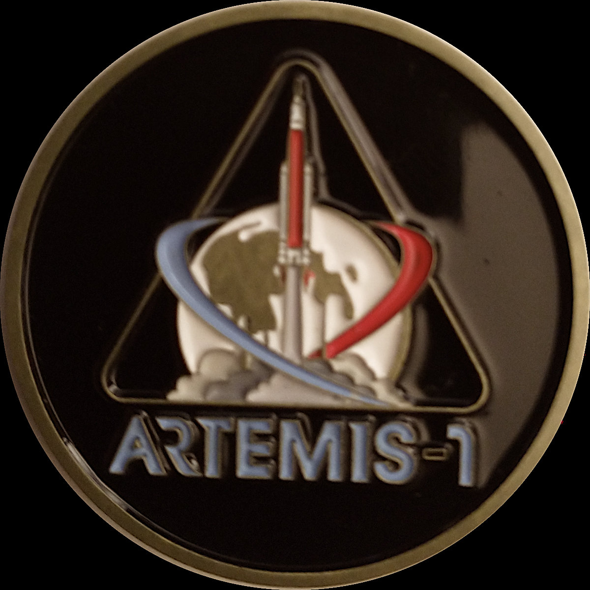 Moon Space Mission Coins