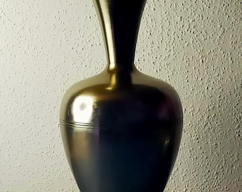 Vaso vintage in stagno e peltro Rembrandt/Art Deco Metawa Tiel Holland Design