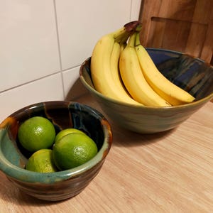 Set di ciotole in ceramica vintage di Joan Beck • Williams Lake Studio Ceramic