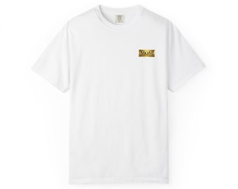 メゾン・オブ・リア マム・オブ・マフィア™ Tシャツ | ラグジュアリーなゴールドロゴ、水彩画風アートワーク