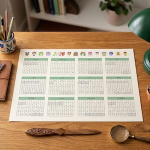 2026 Digital Planner | Sunday Start Printable Agenda | iPad Planner GoodNotes, Finance Tracker, Meal Plan, Sleep & Mood Tracker, PDF