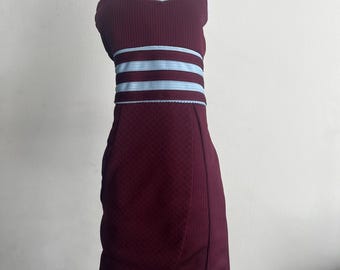 Pokrowiec na kij golfowy Aston Villa — z odzysku z oryginalnej koszulki piłkarskiej