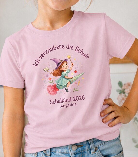 Hexen-Shirt zur Einschulung