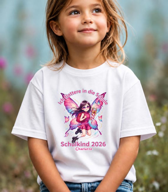 Feen-Shirt im Kpop-Style (personalisierbar)