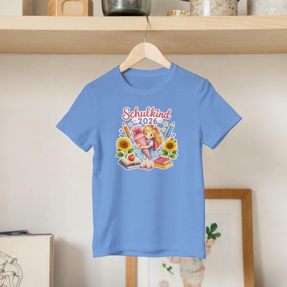Weiteres Produktbild: Einschulungs-Shirt mit Sonnenblume