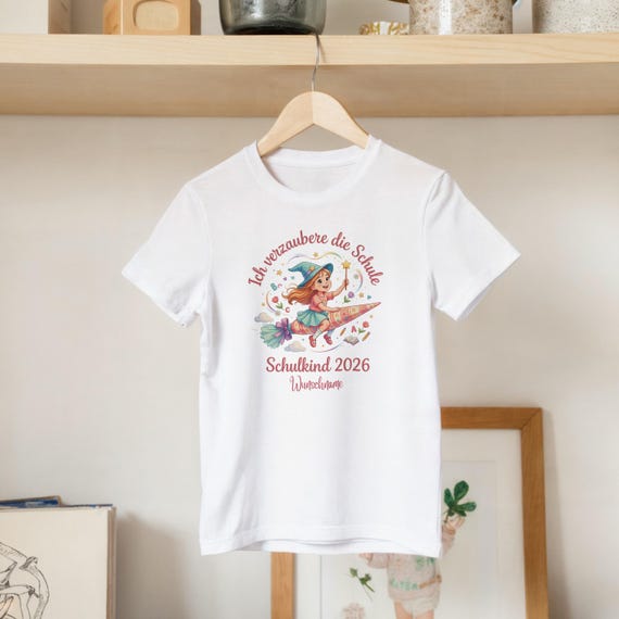 Weiteres Produktbild: Hexen-Shirt zur Einschulung