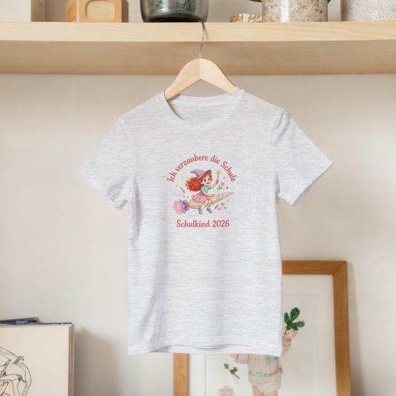 Weiteres Produktbild: Hexen-Shirt zur Einschulung