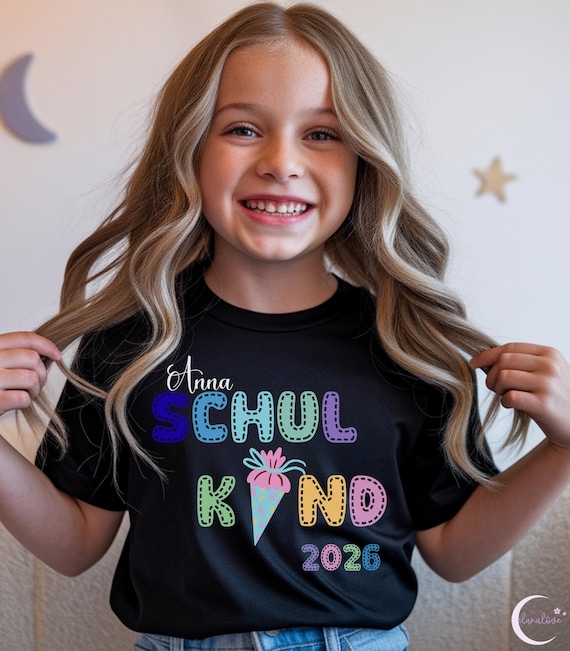 Individuelles Einschulungs-Shirt (personalisierbar)