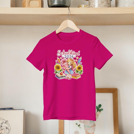 Weiteres Produktbild: Einschulungs-Shirt mit Sonnenblume