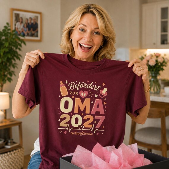 Weiteres Produktbild: Shirt „Werdende Oma 2027“