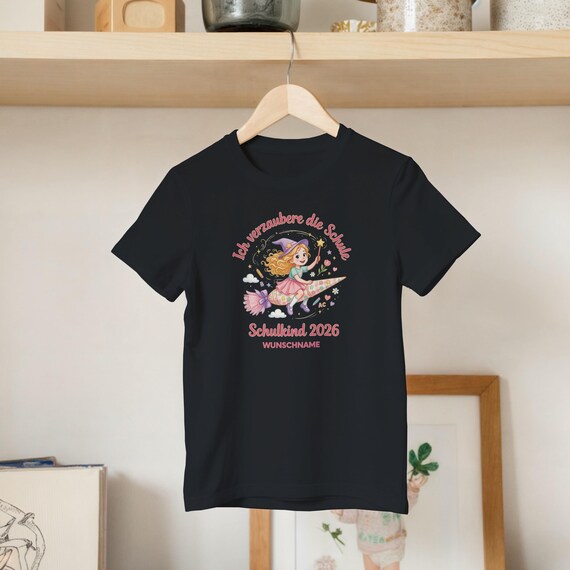 Weiteres Produktbild: Hexen-Shirt zur Einschulung