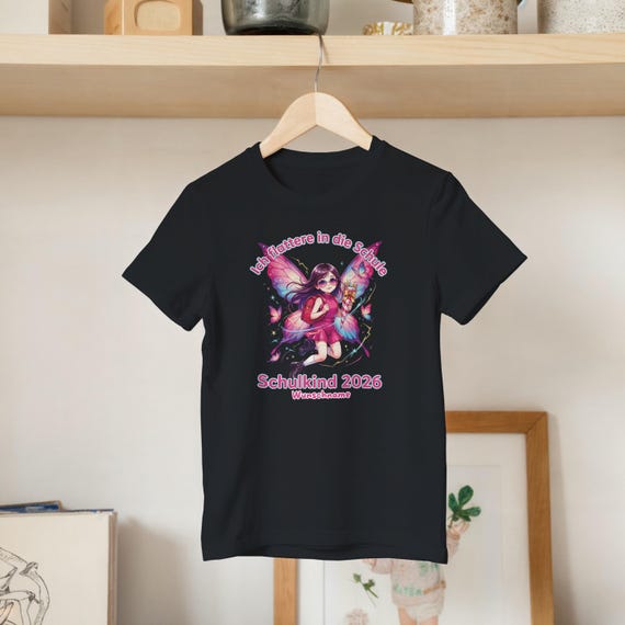 Weiteres Produktbild: Feen-Shirt im Kpop-Style (personalisierbar)